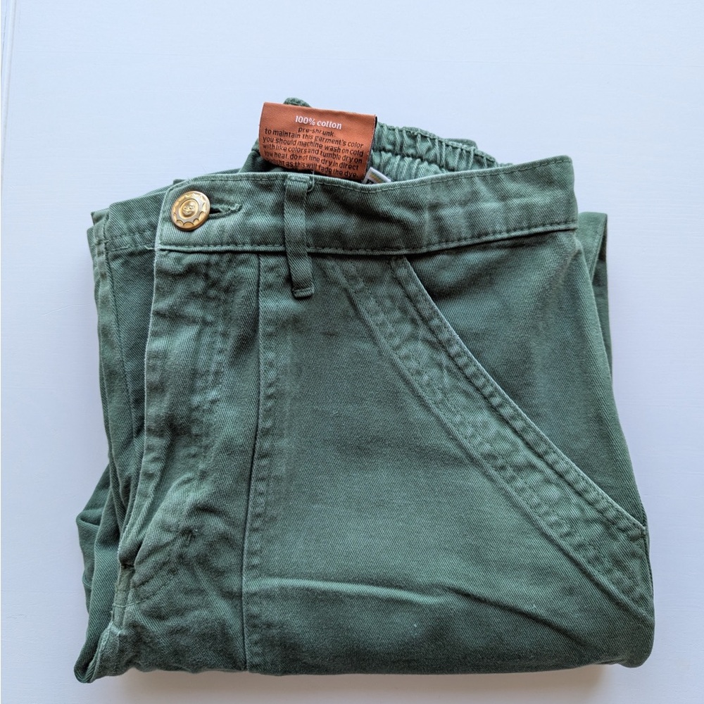 Big Bud Press Pencil Pants- Forrest Green